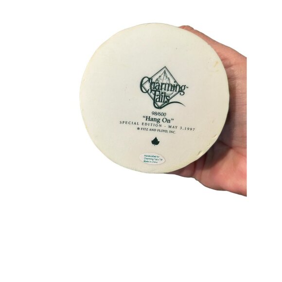 Charming Tails Fitz & Floyd Hang On Special Edition 98/600 Retired Dean Griff - Picture 7 of 10